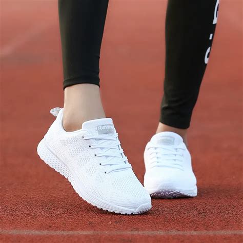 comfortable white shoes for walking.